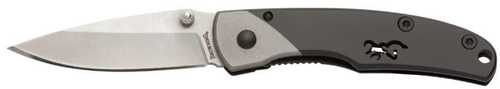 Browning Mountain Titanium Folding Knife 2" Black/Silver Blade