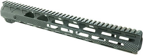 Timber Creek Outdoors G15HGBL Greyman Aluminum 15" M-LOK Handguard For AR-15