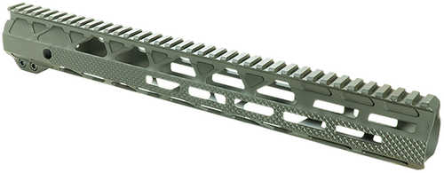 Timber Creek Outdoors G15HGBL Greyman Aluminum 15" M-LOK Handguard For AR-15