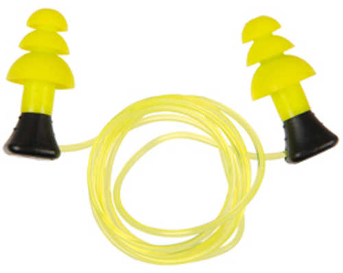 Allen Company ULTRX Tethered Silicone Ear Plugs NRR 26dB Yellow 3 Pairs 4118