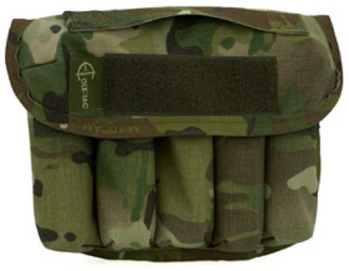 Cole-TAC Can Caddy Mini 500 Denier Nylon 6.5"x7.5"x2.0" Multicam 5 Slots for Suppressor Storage CD204