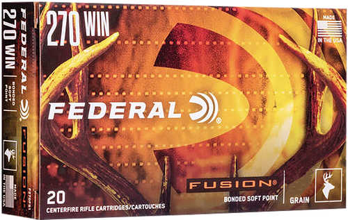 Fusion 270 Winchester Rifle Ammo