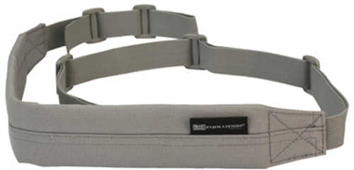 Evolution Outdoor 2-Point Sling Nylon Webbing Foam Padded Adjustable Gray 51320-EV