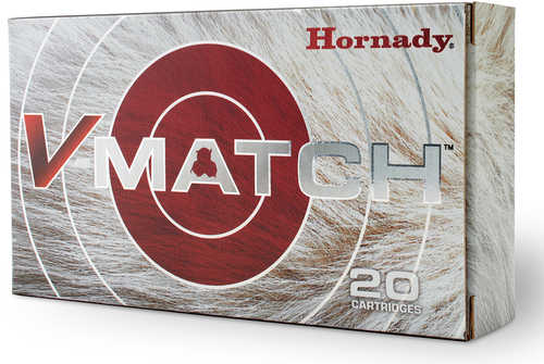 Hornady V-Match 22 ARC 62 Gr ELD-VT Ammo 20 Per Box