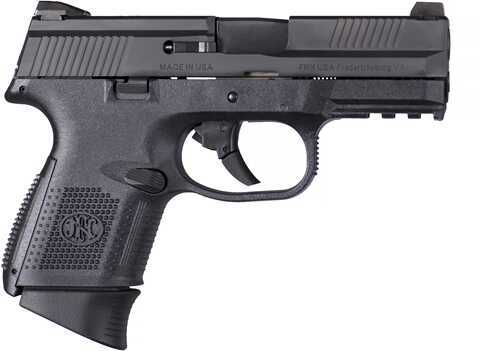 FNH FNS-9C 9mm Semi-Auto Pistol 3.60" Barrel 17 Round Black Polymer Frame Finish Night Sights Md: 66792