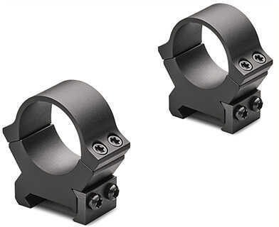 Leupold PRW2 Permanent Weaver-Style Rings 1" Tube Diameter, Medium Height, Gloss Black