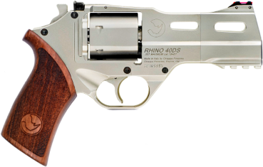 Chiappa Rhino Revolver 357 Magnum 4" Barrel Alloy Frame Chrome Finish Single Action 6 Round Pistol
