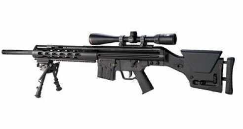 PTR 91 PTR-MSG SS Semi Auto Rifle .308 Win 20" Crowned Barrel, 10 Rounds, Polymer Handguard with Bipod, Magpul PRS2 Fixed Stock Black