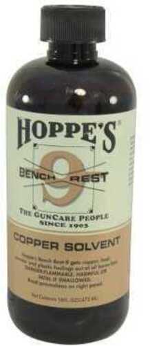 Hoppe's Bench Rest 9 Copper Gun Solvent Pint 16 Oz Bottle Md: BR916