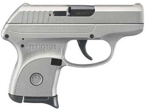 Ruger 3741 LCP SS 380 ACP Semi-Auto Pistol Stainless Steel 2.75" Barrel Cerakote Finish