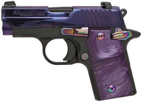 Sig Sauer Semi-Auto Pistol P238 380 ACP Purple Sig Lite Sights Barrel 2.7"