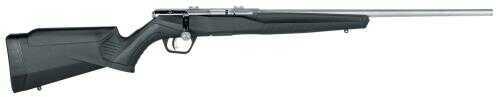 Savage Arms B17 FV Stainless Steel Rifle 17 HMR 21" Barrel Synthetic Stock With 10 Round Rotary Mag