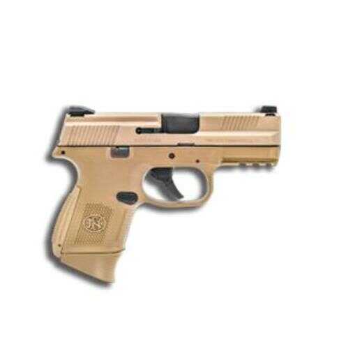 FNH USA FNS-9C 9mm Pistol 3.6" Barrel 12 Round and 17 Flat Dark Earth Frame Slide 67993