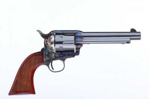 Taylor <span style="font-weight:bolder; ">Uberti</span> 1873 The Gunfighter Revolver 357 Mag 5.5" Barrel With Large Army Checkered Walnut Grips Tuned And Case Hardened Frame