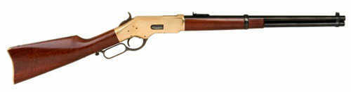 Cimarron 1866 Carbine 22LR 19"Rnd 10-Rnd Blued Wlanut-img-0