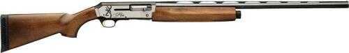 Browning 011413305 Silver Hunter Matte 12 Gauge Shotgun 3" Chamber 26" Barrel 4 Round Walnut Stock Silver/Black Finish