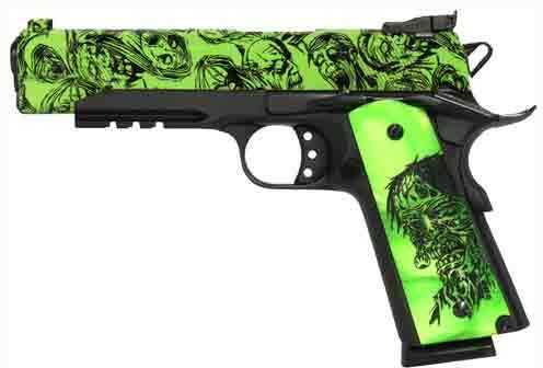 Iver Johnson 1911 A1 Eagle 45 ACP 5" Barrel Adjustable Sight 8 Round Zombie Edition Finish Semi-Auto Pistol