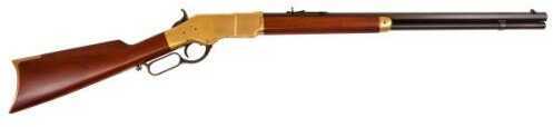 Cimarron 1866 Yellowboy 22 Winchester Magnum Sporting Lever Action Rifle 24 1/4" Barrel Brass Frame With Walnut Stock