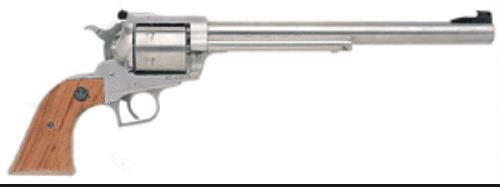 Ruger Super Blackhawk 44 Magnum 10.5" Barrel Adjustable Sight Stainless Steel Hardwood Grip Revolver