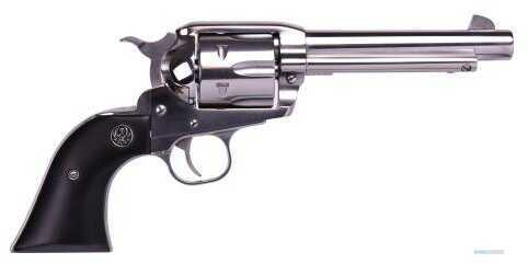 Revolver Ruger Vaquero Stainless 44 Magnum 5.5" Barrel Black Micarta Grips Fixed Sights