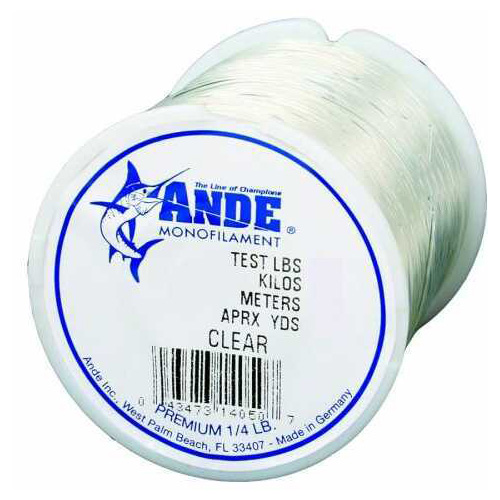 Ande Line Premium Mono Clear 1/4lb 50# Md#: PC1/4-50-img-0
