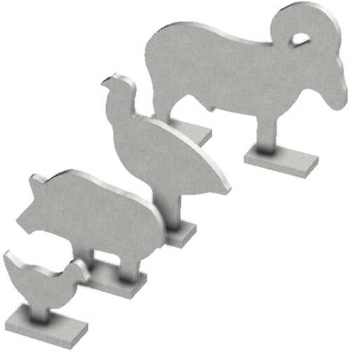 Bc Silhouette Knock Over Targets 4Pack