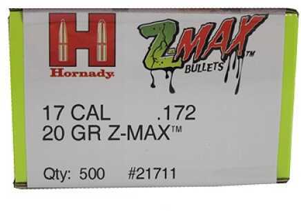 Hornady Z-MAX Reloading Bullets .17 Caliber 