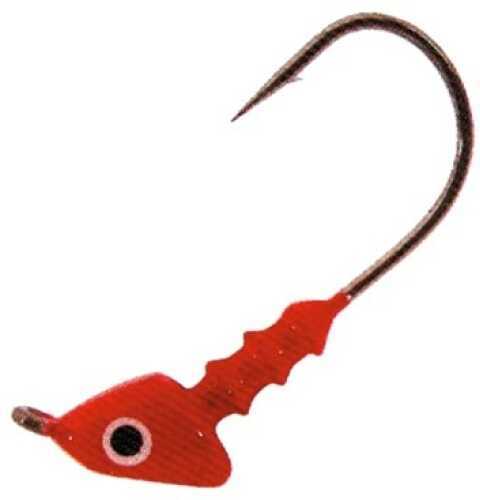 Bomber Saltwater Stand Up Jighead 1/4oz 4/0hk 8pk Red Md#: BSWSUJ14-R