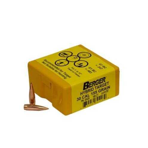 Berger Match Grade Hybrid Target 30 Caliber 155 Grains 100/Bx