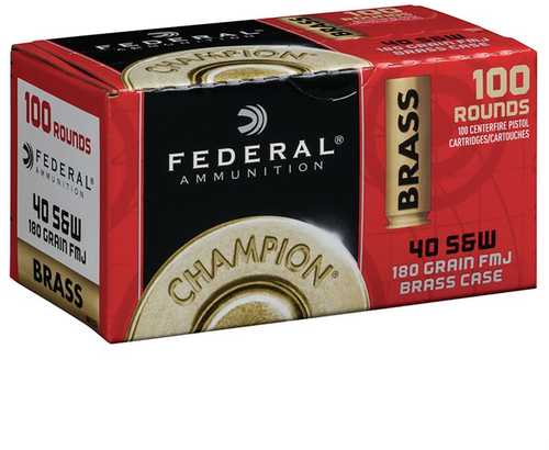 40 S&W 100 Rounds Ammunition Federal Cartridge N/A TSX