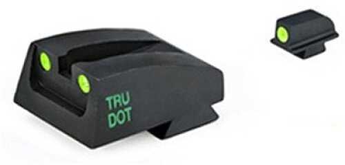 Meprolight Para Ordnance LDA TRU-Dot 3-Dot Tritium Night Sight Set Aluminum, Green/Green