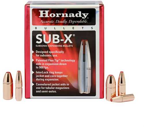 Sub-X 45 Caliber (0.452'') Bullets