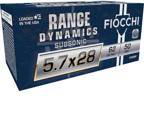 Fiocchi 5.7X28MM Rifle Ammo 62gr 50 rounds