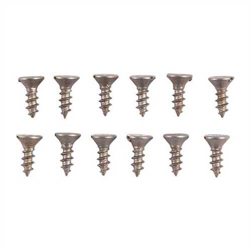 UNPLATED Steel Flat Head Wood Screw Kit