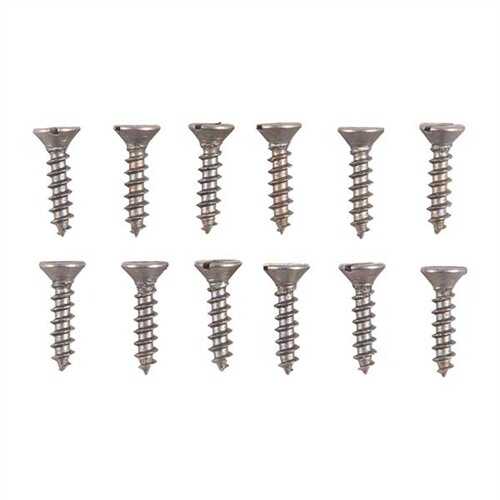 UNPLATED Steel Flat Head Wood Screw Kit