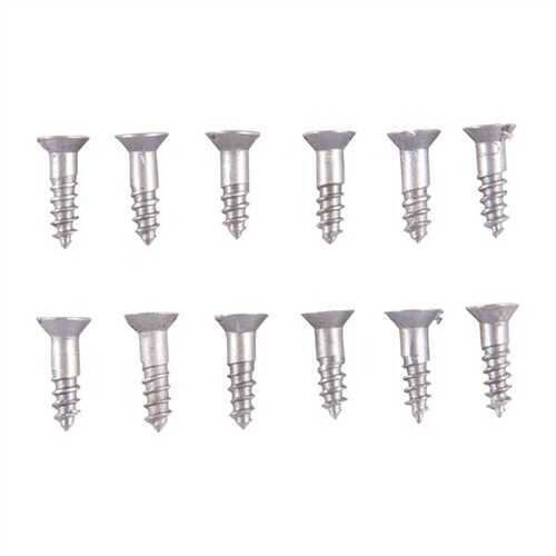 UNPLATED Steel Flat Head Wood Screw Kit