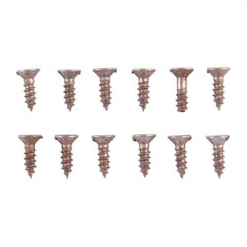 UNPLATED Steel Flat Head Wood Screw Kit