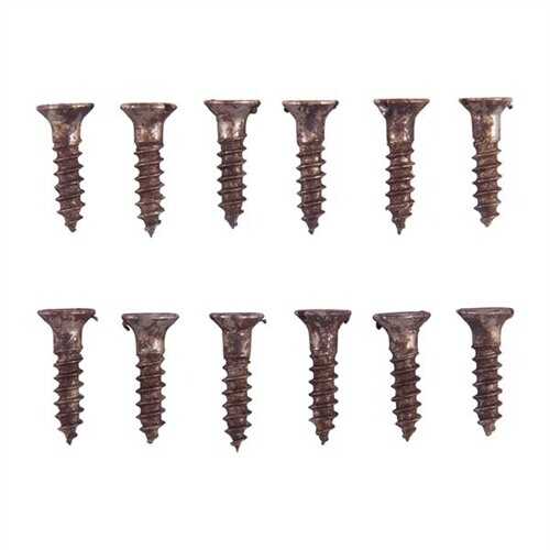 UNPLATED Steel Flat Head Wood Screw Kit