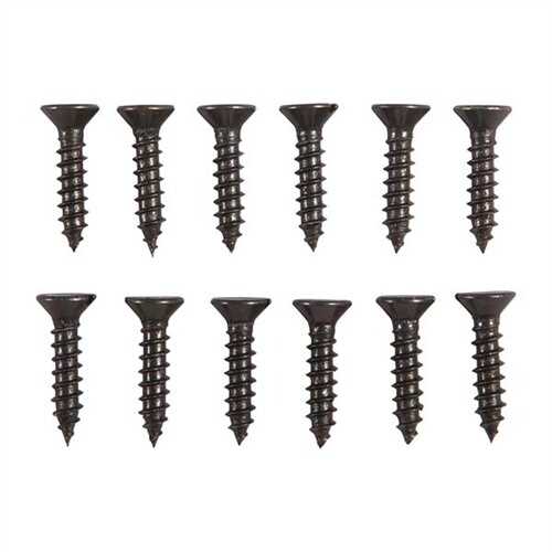 UNPLATED Steel Flat Head Wood Screw Kit