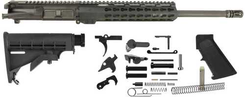 Del-Ton 16" 1x8 Mid Contour Rifle Kit w/ Keymod Ff