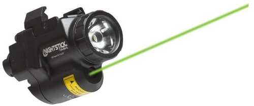 NightstickSubcompact Weapon Mounted Light With Green Laser For Sig P365 Black