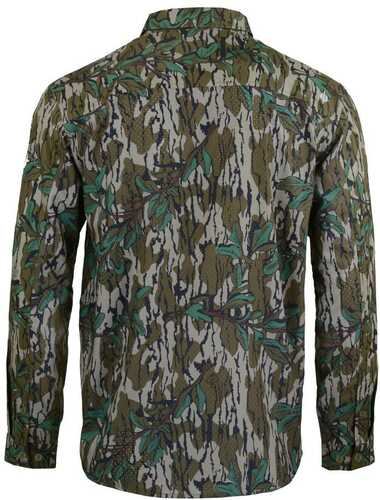 Nomad Stretch-Lite Long Sleeve Shirt Mossy Oak Greenleaf L