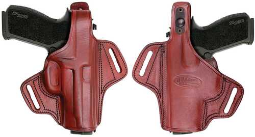 Tagua Gunleather Thumb Break Belt Holster For Taurus Judge 2.5" Brown Right Hand