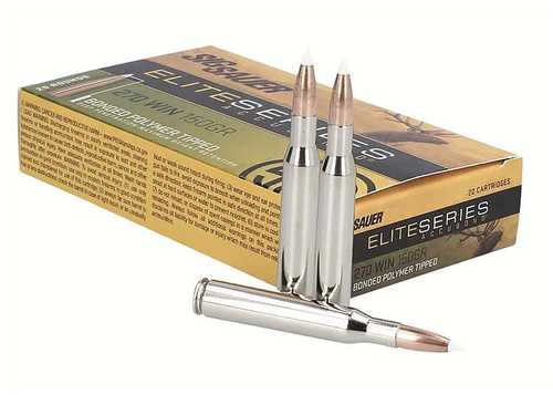 Sig Sauer Elite Hunting Accubond Rifle Ammunition .300 Win Mag 180Gr HP 3050 Fps 20/ct