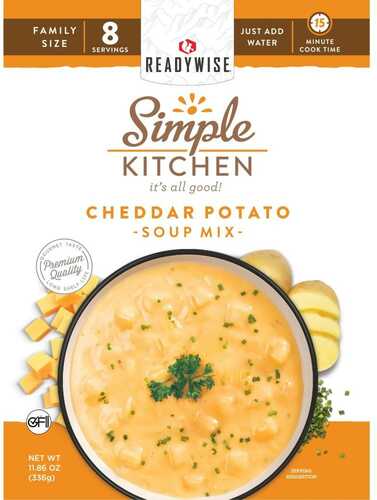 Readywise Simple Kitchen Cheddar Potato Soup Single Pouch