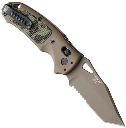 Hogue Sig K320 Scorpion AXG Knife 3 1/2" Tanto Bla-img-0