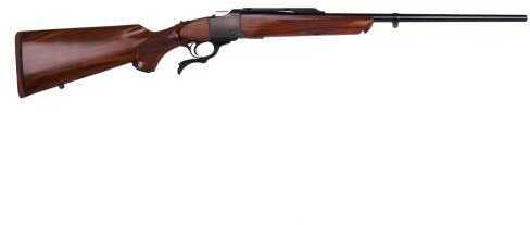 Rifle Ruger No. 1 AH Light Sporter Single Shot 6.5 <span style="font-weight:bolder; ">Creedmoor</span> 24" Barrel American Walnut Stock Satin Blued Finish