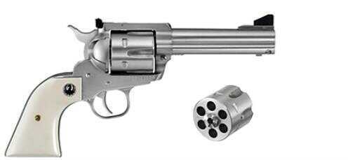 Ruger Revolver Flat Top 45 Long Colt/45 Auto 4 5/8" Barrel Stainless Steel and Ivory Grip 6 Round Capacity