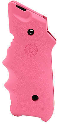 Hogue Ruger MKIV Rubber Grip with Finger Grooves, Pink