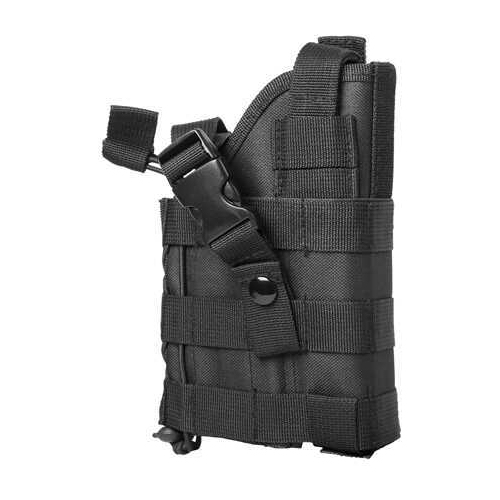 NCSTAR Ambidextrous Modular MOLLE Holster Black Nylon Two Removable Straps with snap-buttons CVHOL2953B